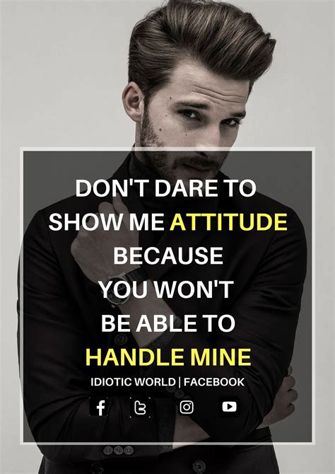 Attitude Quotes For Boys