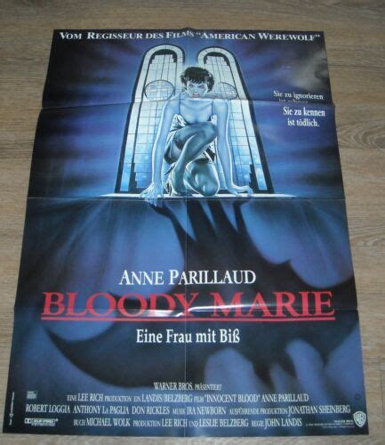 Innocent Blood German Movie Poster Anne Parillaud Robert Loggia Horror