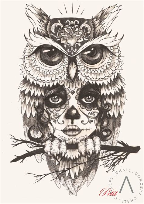 Gallery Chall Concept Owl Tattoo Owl Tattoo Design Tattoos