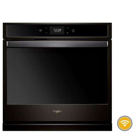 Whirlpool built in electric oven: Whirlpool 27 in. Smart Single Electric Wall Oven with True ...