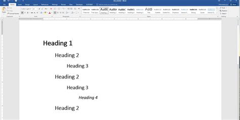 Format Headings Styles In Microsoft Word Help Illinois State