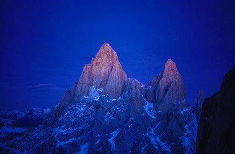Sunset On Fitz Roy West Side Photos Diagrams And Topos Summitpost