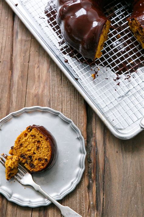 Pumpkin Chocolate Chip Bundt Cake Love And Olive Oil