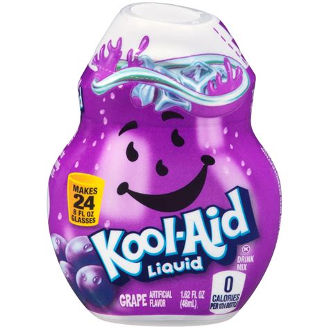 Kool Aid Grape Liquid Drink Mix 162 Fl Oz Bottle