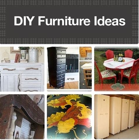 Diy Furniture Ideas Diy Craft Projects