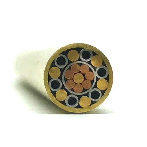 Mosaic Pin For Knifemaking 14 X 6 Brass Tube Copperstainless 1
