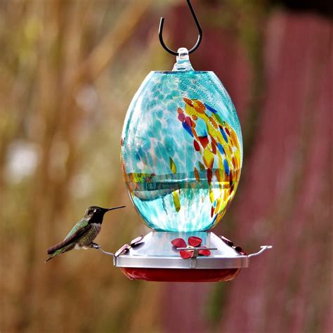 Glass Hummingbird Feeders Sherem