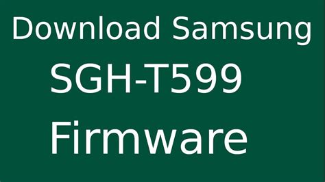 How To Download Samsung Galaxy Exhibit Sgh T599 Stock Firmware Flash