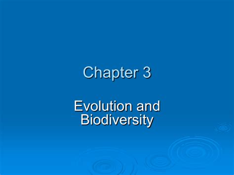 Biological Evolution