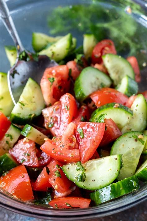 Cucumber And Tomato Salad Recipe Wonkywonderful