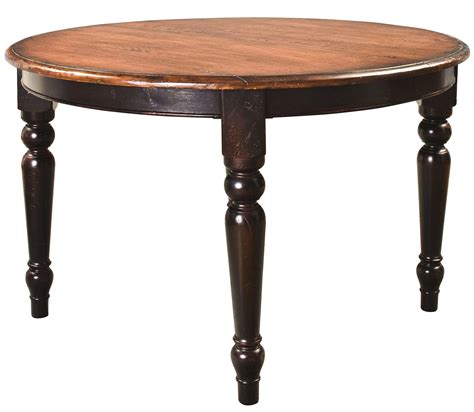 There are three types of extensions for our dining tables: Kenner Round Extension Dining Table from DutchCrafters ...