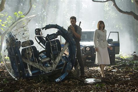 Fotos Junge Frau Jurassic World Mann Bryce Dallas Howard Film Chris