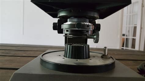 Swift Collegiate 400 Binocular Microscope Wmech Stage Illuminator 4