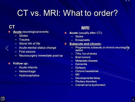 Ct Vs Mri Medical Facts Mri Sonography