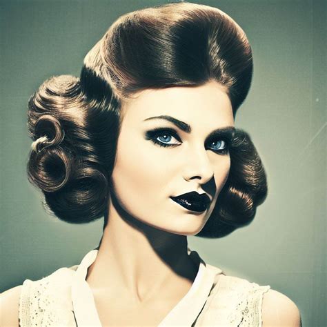 Unveiling The Timeless Elegance Of 1950s Hairstyles And Makeup