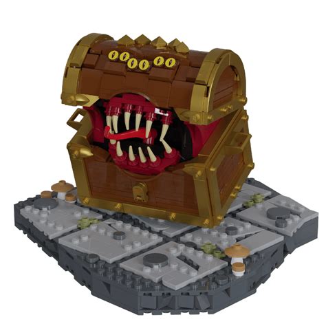 Lego Ideas 50 Years Of Dungeons And Dragons Mimic