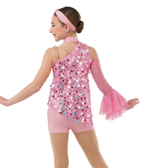 Pink Sequin Tunic Tween Jazz Dance Costume A Wish Come True