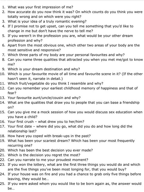 40 fun questions to ask your partner musely