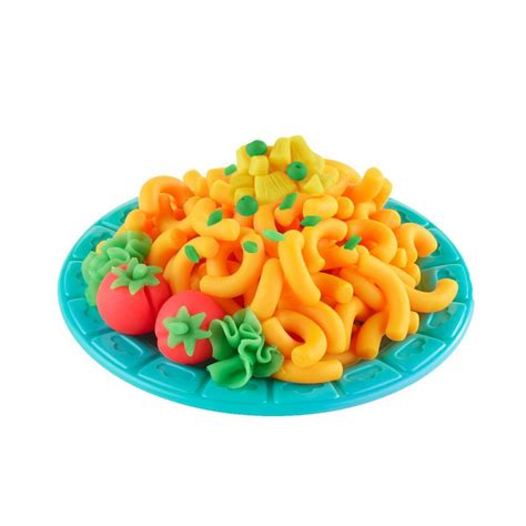 Play Doh Kitchen Creations Silly Noodles Playset With 6 Non Toxic Play