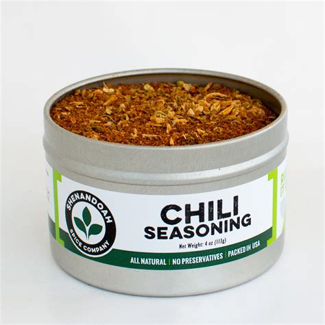 Chili Seasoning Shenandoah Spice Company