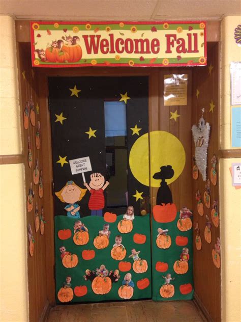 Its The Great Pumpkin Charlie Brown Door More Snoopy Classroom