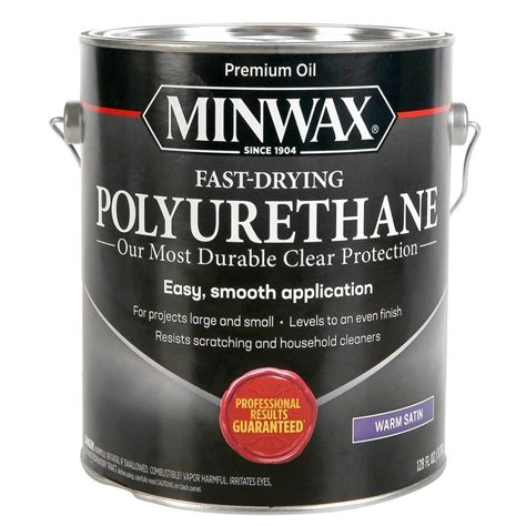 Buy Minwax 71028 Fast Drying Polyurethane Stain 38 L Clear Satin
