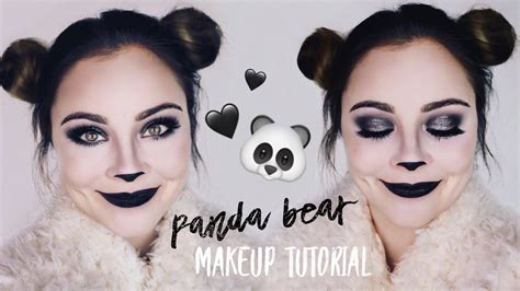 panda bear nose makeup