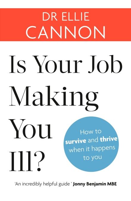 Is Your Job Making You Ill By Ellie Cannon Hachette Uk