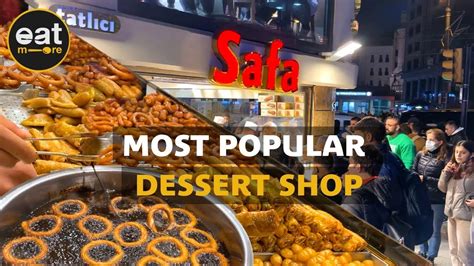 Istanbul s Famous Dessert Shop Tatlıcı Safa Sirkeci Istanbul YouTube
