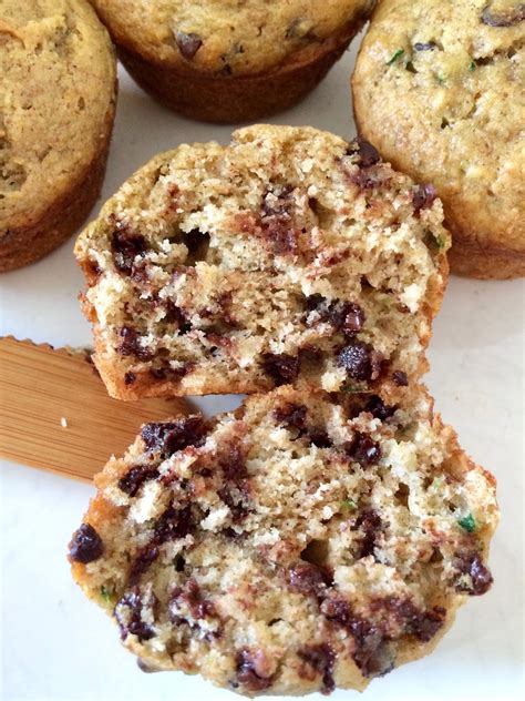 Savory Moments Chocolate Chip Zucchini Banana Muffins