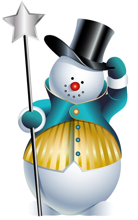 Transparent Cute Snowman Clipart Clip Art Library