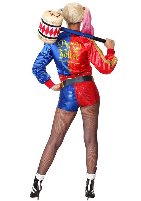 Deluxe Harley Quinn Suicide Squad Costume For Women