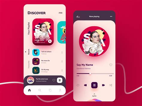Music Player App Ui Design Concept Uplabs