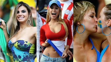 32 Hottest Female Football Fans World Cup 2018 Russia Hd Relaxing Video Youtube