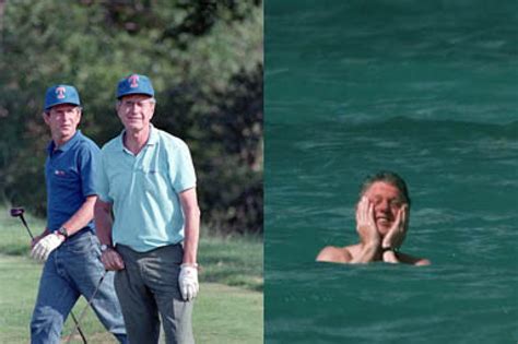 These Are The Most Embarrassing Photos Of Presidents On Vacation Huffpost