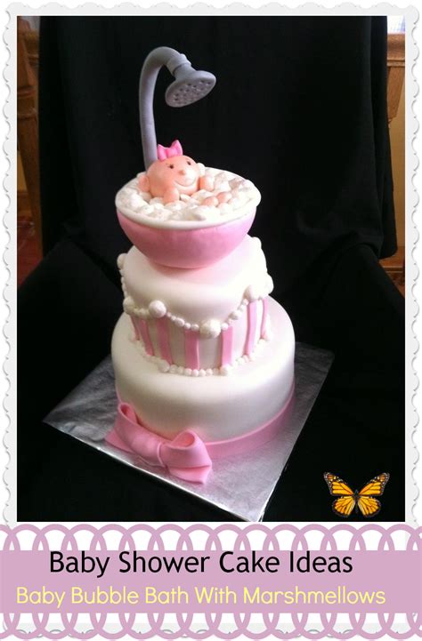 Adorable Baby Shower Cake For Girl Baby Room Ideas