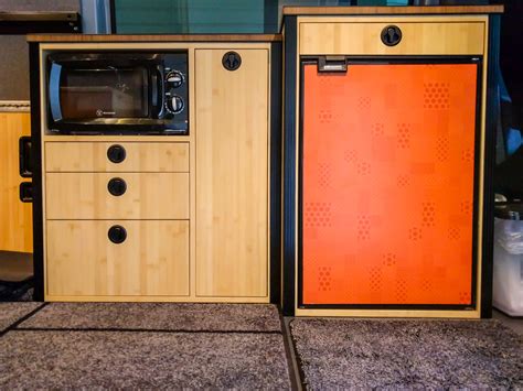 Proudly made in the u.s.a. Interior - walls and cabinets - Sprinter Adventure Van