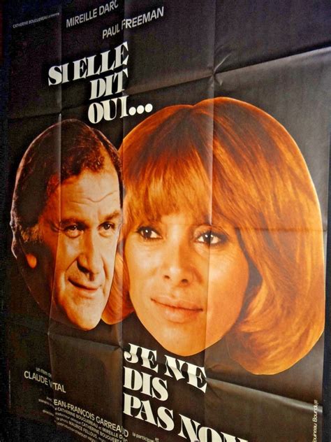 IF SHE SAYS YES I Do Not Say No Mireille Darc P Mondy Cinema Posters
