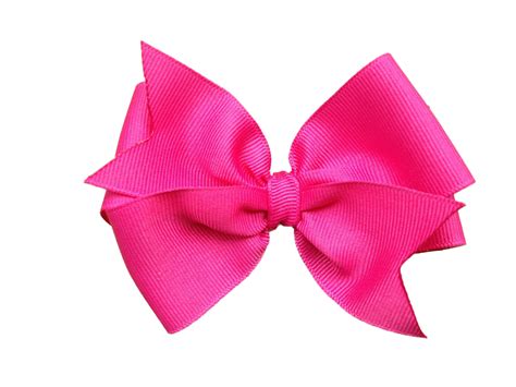 Hot Pink Baby Bow Clip Art Library