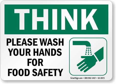 Food Safety Signs Kitchen Safety Signs
