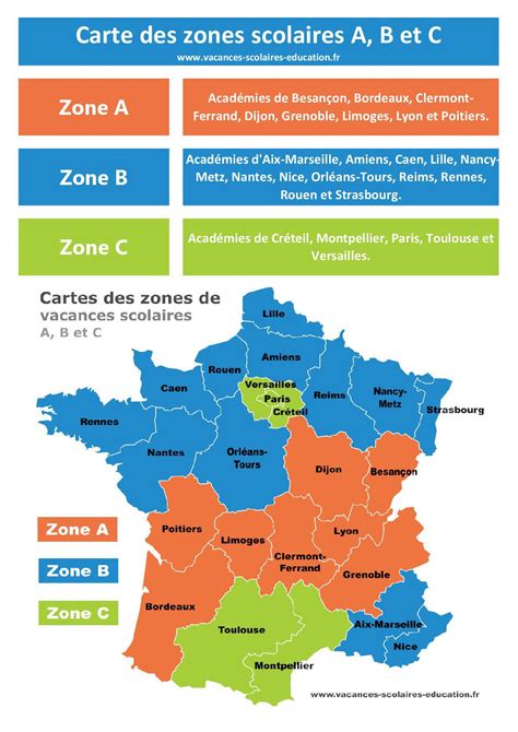 Le Calendrier Scolaire 2023 2024 Carte Et Dates Des Vacances Pour Les