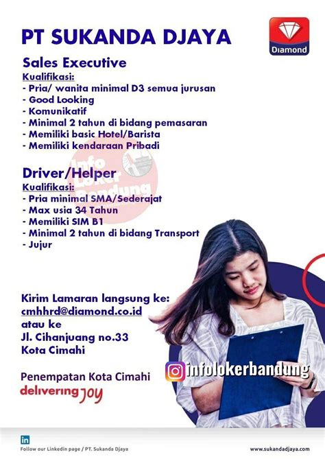 *cantumkan info loker purbalingga sebagai sumber informasi lowongan kerja jika dipertanyakan oleh perusahaan (silakan screenshot jika dibutuhkan). Lowongan Kerja Supir Pribadi - LokerCumaCuma