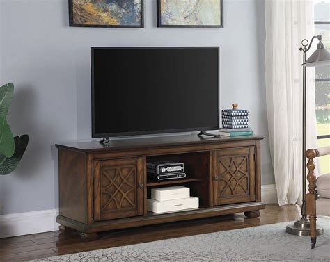 Golden Brown 60 Inch Tv Console By Coaster Furniture Furniturepick