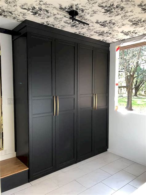 Magnificent Diy Fitted Wardrobes Save House And Add Type Ikea Pax