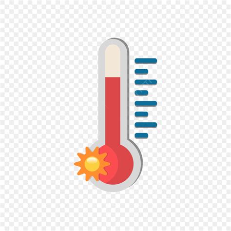 Hot Temperatures Clipart Vector Temperature Hot Temperature Hot