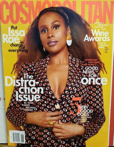 Cosmopolitan June 2020 Issa Rae The Distraction Issue Free Shipping Cb
