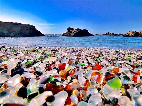 The Colourful Glass Beach Of California And Vladivostok Kickass Trips Glass Beach California
