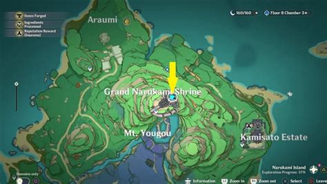 Inazuma All Shrine Of Depths Keys Locations Genshin Impact