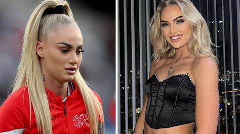 World Cup Alisha Lehmann Is Judged For Wearing Make Up The Courier Mail