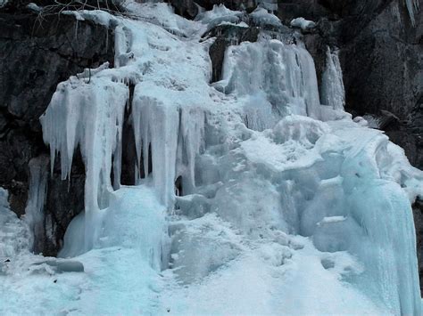 Free Images Nature Waterfall Snow Cold Winter Adventure Formation Frozen Season